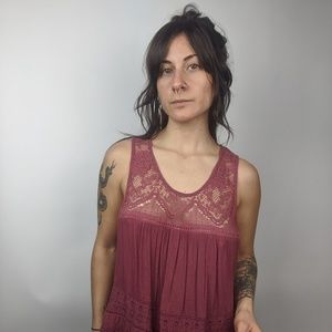 American Eagle Wine Tank Top